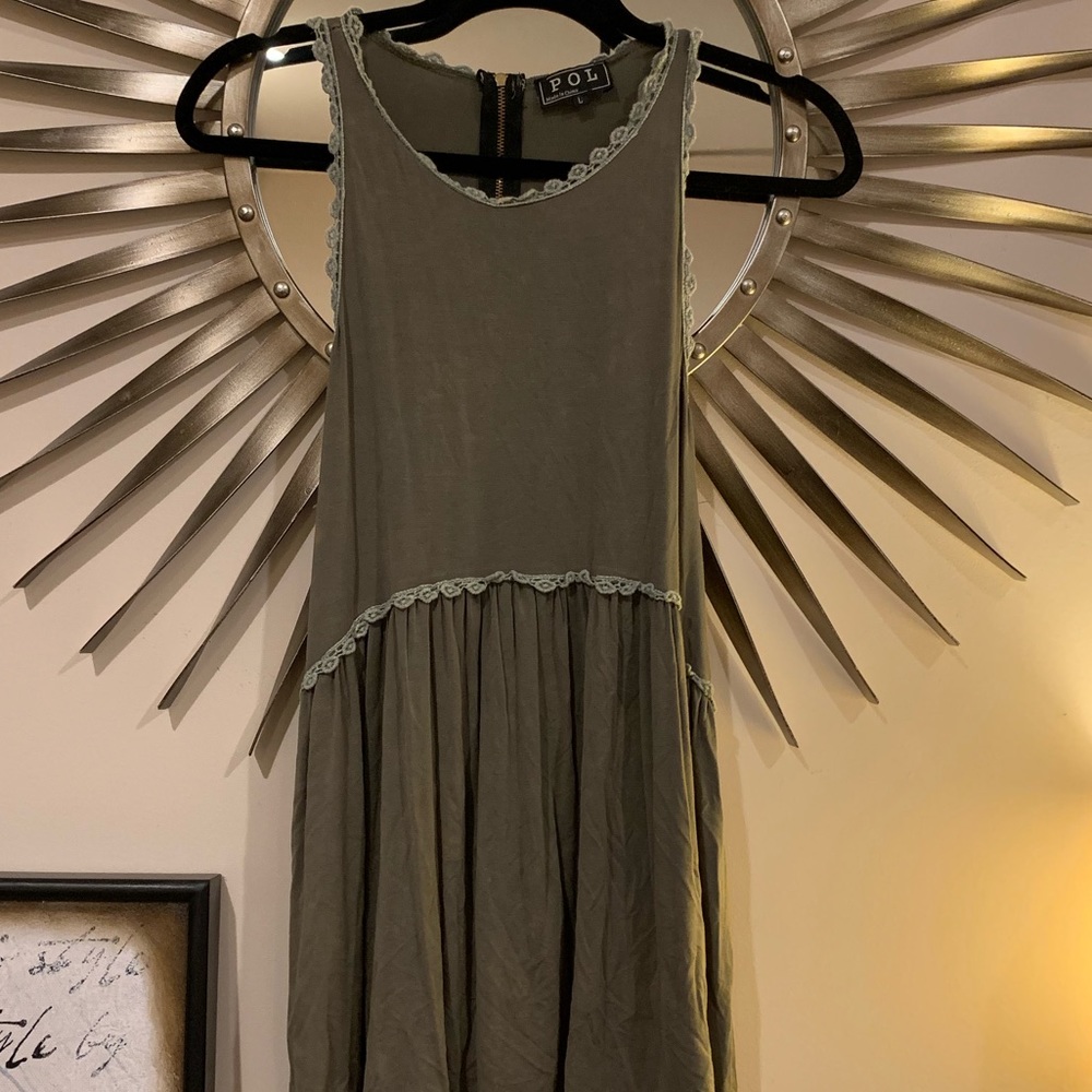 POL Tank Top- Green